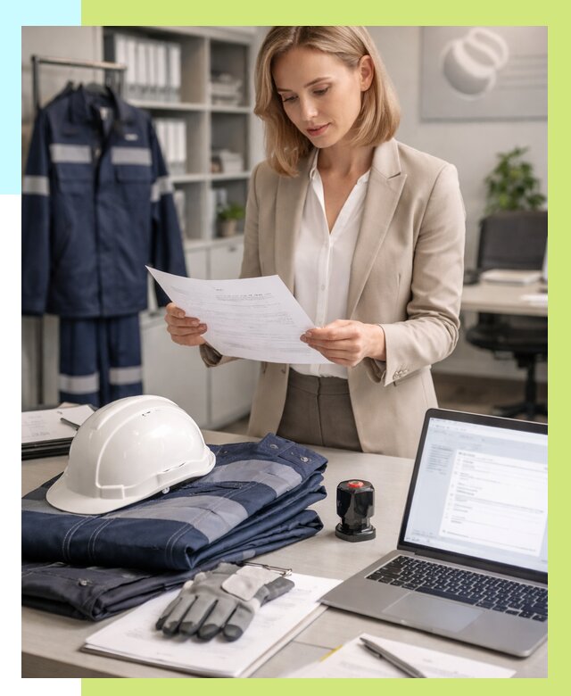 Сертификация спецодежды в Кушве от 7186 р. | Алешин-Кшв