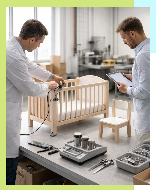 Сертификация детской мебели и проверка безопасности в Кушве