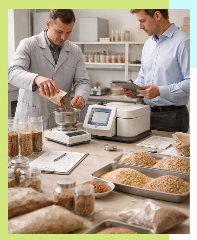 Сертификация зерна и зерновой продукции в Кушве для экспорта