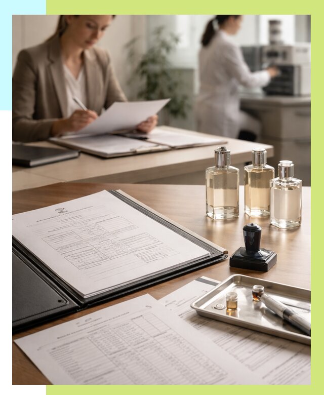 Сертификация парфюмерии в Кушве от 15398 р. | Алешин-Кшв