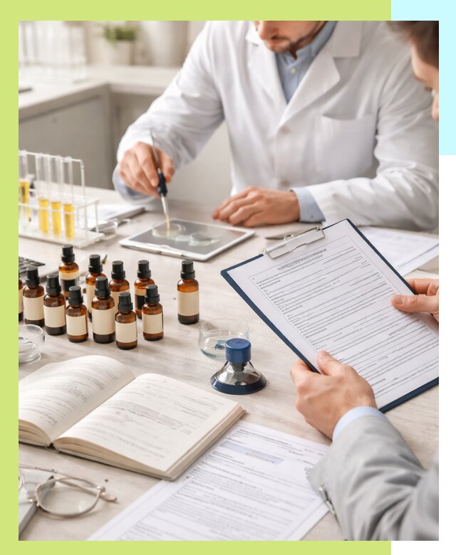 Сертификация эфирных масел и документация качества в Кушве