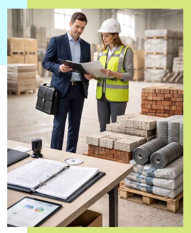 Сертификация строительных материалов в Кушве от 20530 р. Алешин-Кшв