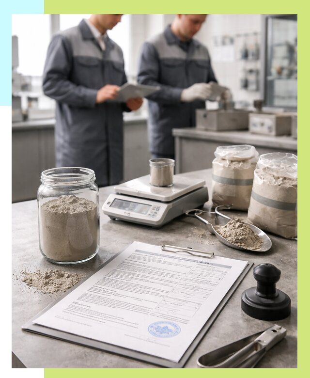 Сертификация цемента в Кушве от 20530 р. | Алешин-Кшв