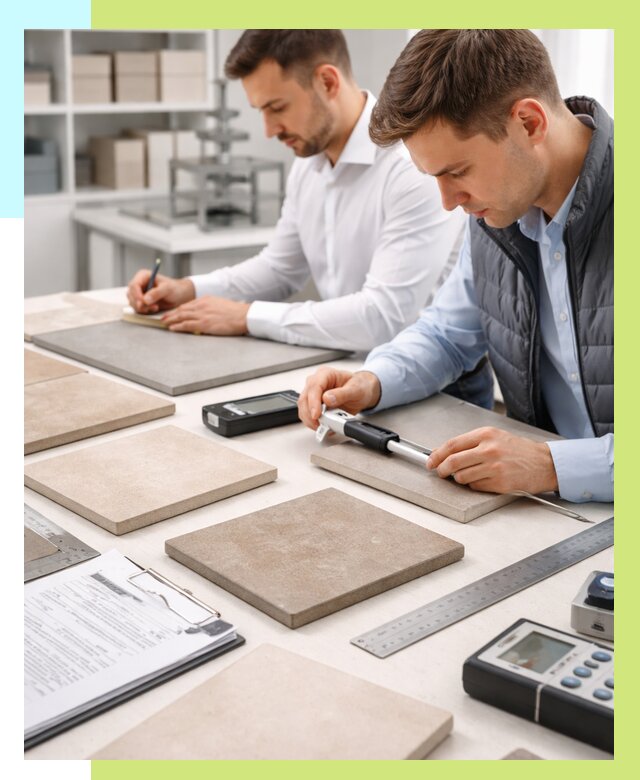 Сертификация плитки в Кушве от 25663 р. | Алешин-Кшв гарантия