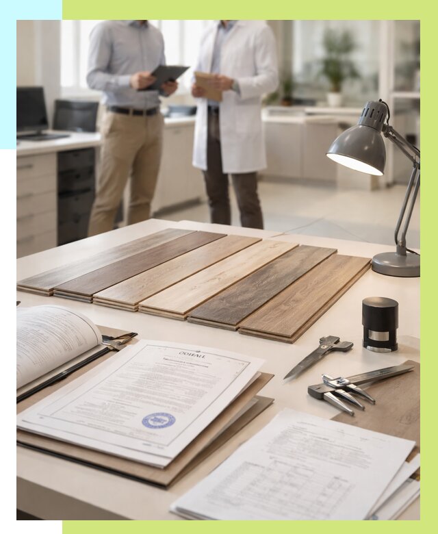 Сертификация ламината в Кушве от 18477 р. под ключ | Алешин-Кшв