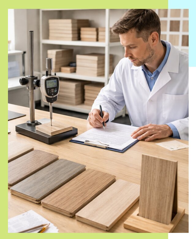 Сертификация ламината с испытаниями и оформлением документов в Кушве