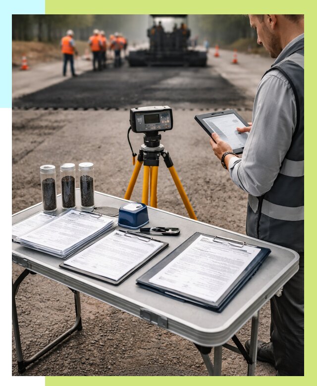 Сертификация асфальта в Кушве от 25663 р. | Алешин-Кшв