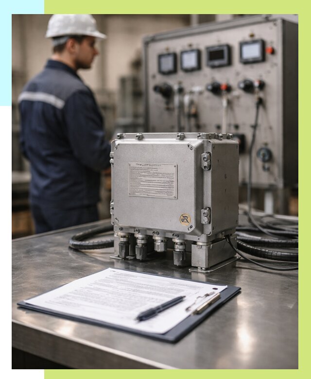 Сертификация взрывозащищенного оборудования в Кушве от 35928 р. | Алешин-Кшв