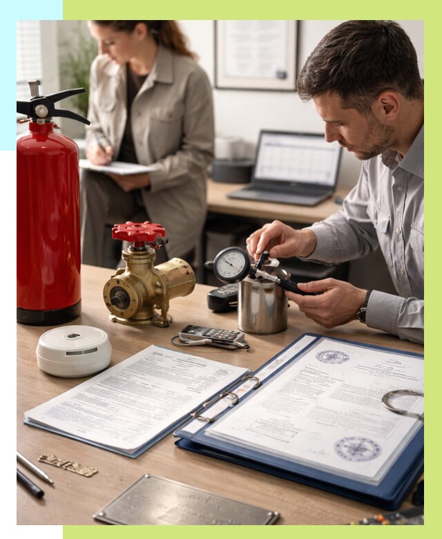 Сертификация пожарного оборудования в Кушве от 15398 р.|Алешин-Кшв