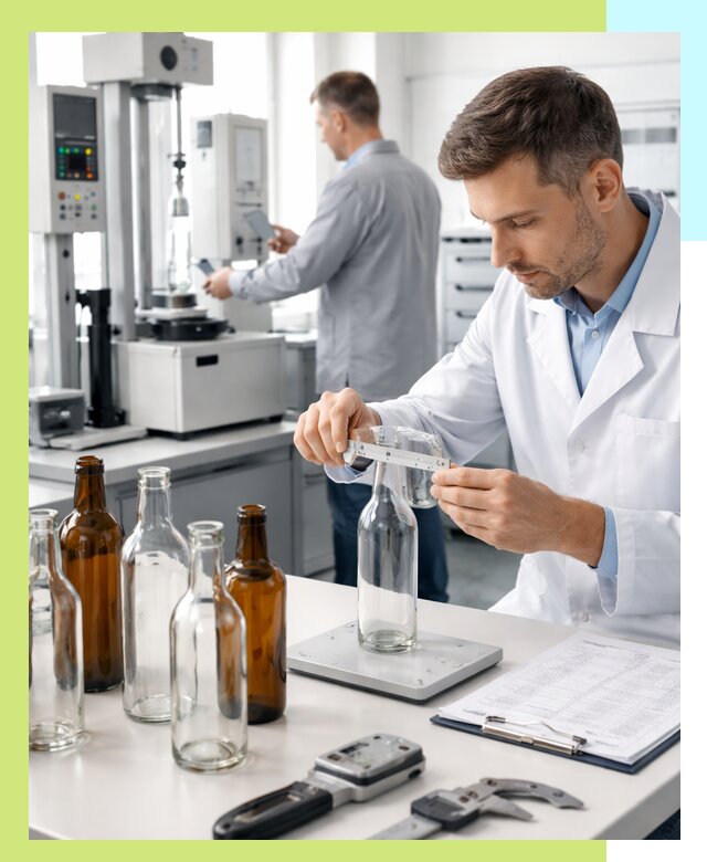 Сертификация стеклянных бутылок и сопутствующей упаковки в Кушве