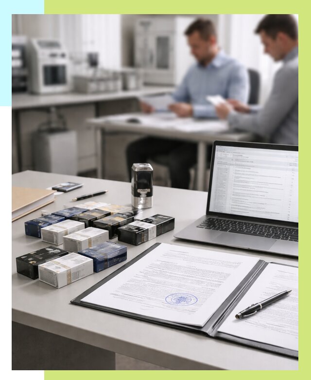 Сертификация сигарет под ключ в Кушве от 46193 р. | Алешин-Кшв