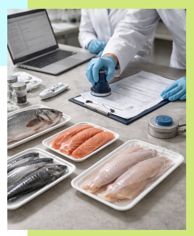 Сертификация рыбы и сертификат в Кушве от 15398 р. | Алешин-Кшв
