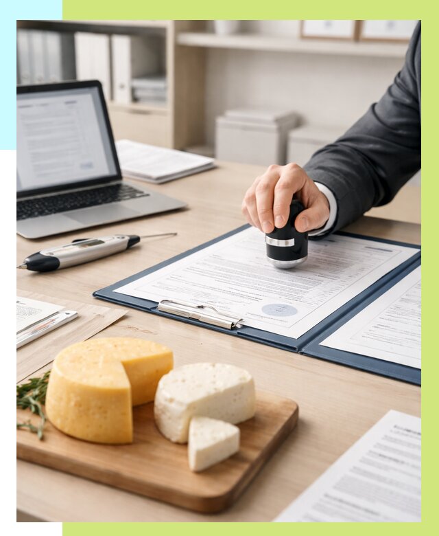 Сертификация сыров в Кушве от 15398 р | Сертификат на сыр Алешин-Кшв