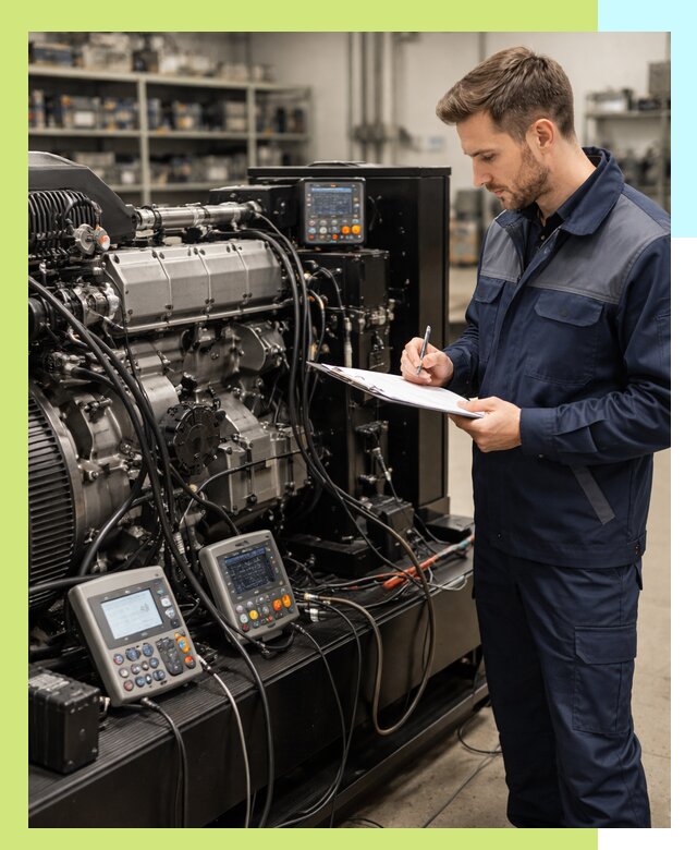 Сертификация дизельных генераторов и их оборудования в Кушве