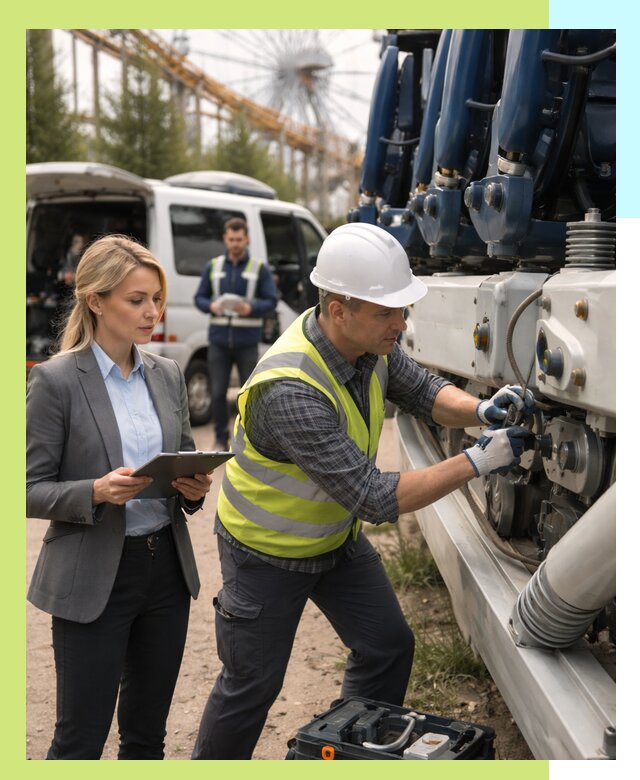 Сертификация аттракционов и проверка безопасности в Кушве