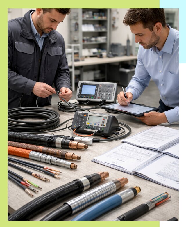 Сертификация кабеля и электропроводки в Кушве под ключ