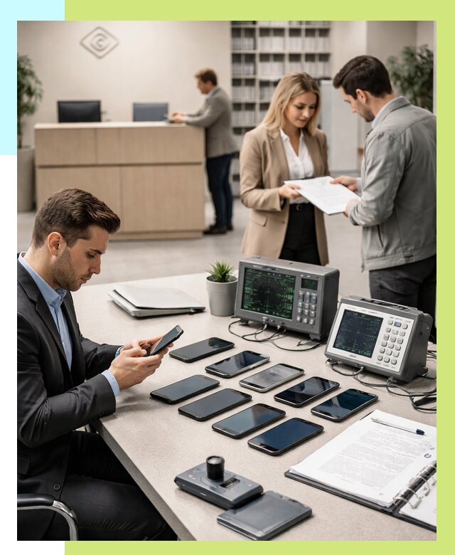 Сертификация телефонов в Кушве от 25663 р. под ключ | Алешин-Кшв