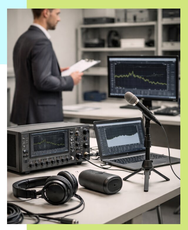 Сертификация аудиотехники в Кушве от 15398 р., Алешин-Кшв