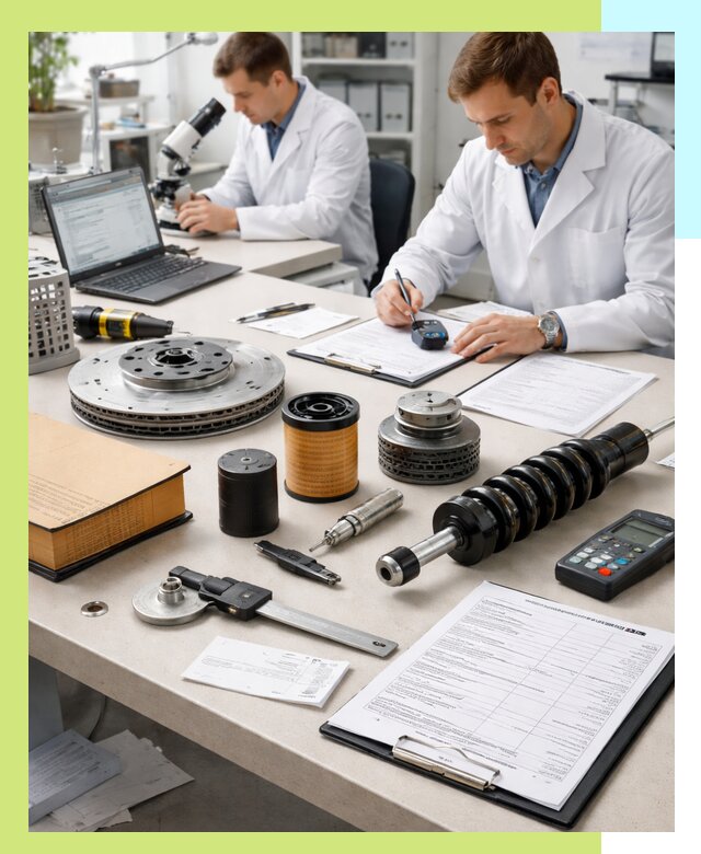 Сертификация автозапчастей и комплектующих в Кушве по ГОСТ