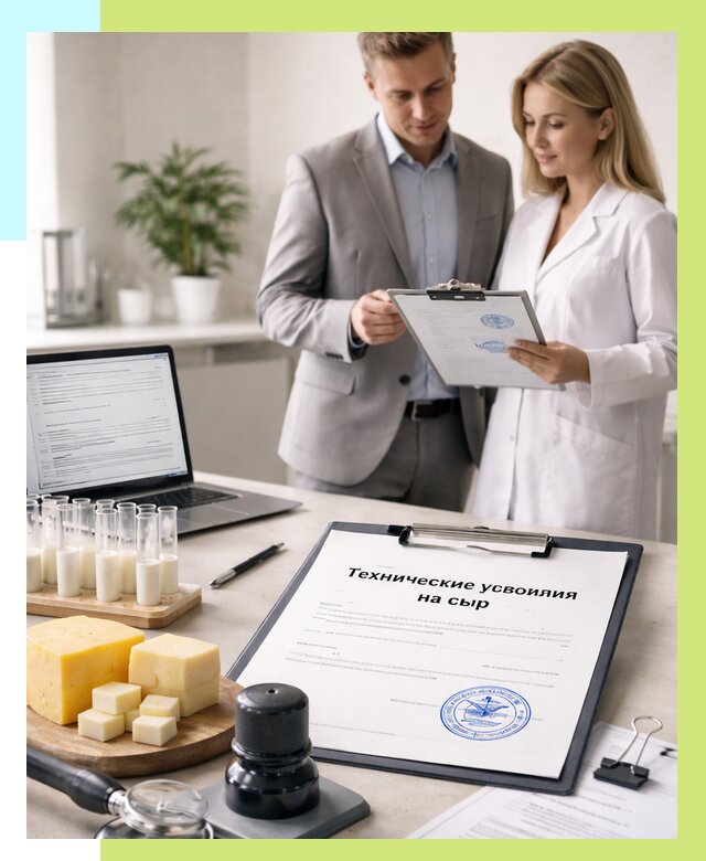 ТУ на сыры в Кушве срочно от 12318 р. — оформление | Алешин-Кшв