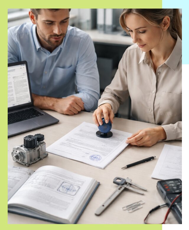 Выдача паспорта изделия и техническая экспертиза продукции в Кушве