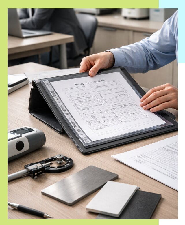 Оформление паспорта материала для продукции в Кушве