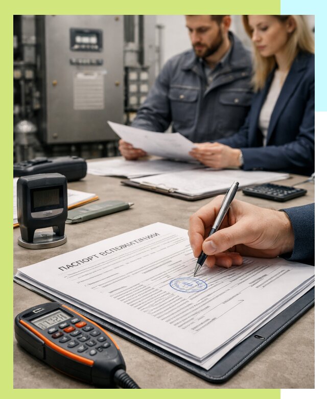 Оформление паспорта эксплуатации оборудования в Кушве