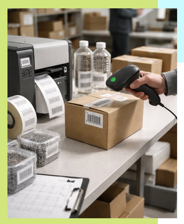 Штрихкодирование продукции и маркировка для продажи в Кушве