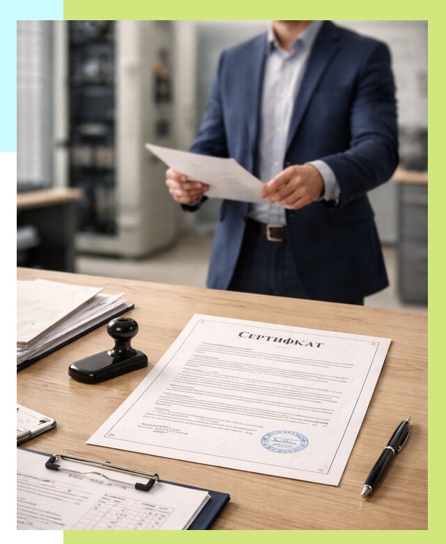 Сертификат на оборудование в Кушве от 15398 р. | Алешин-Кшв