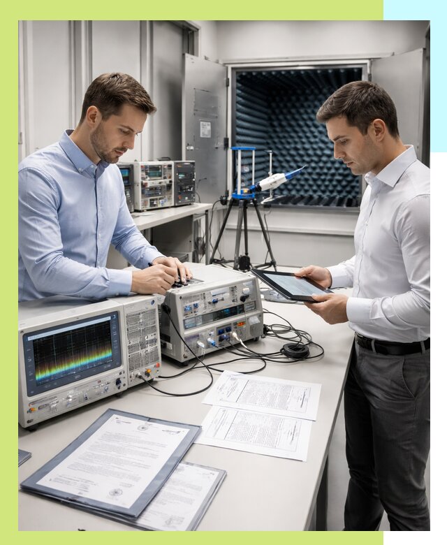 Оформление и выдача сертификата ЭМС для продукции в Кушве