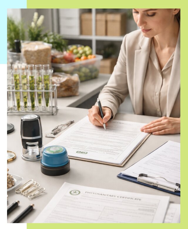 Фитосанитарный сертификат оформить в Кушве от 4619 р. | Алешин-Кшв