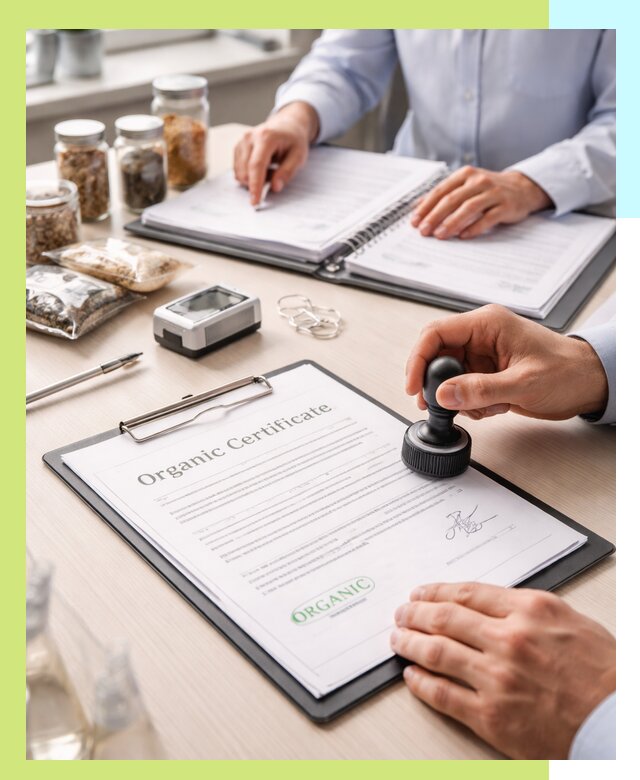 Получение органик сертификата для продукции в Кушве