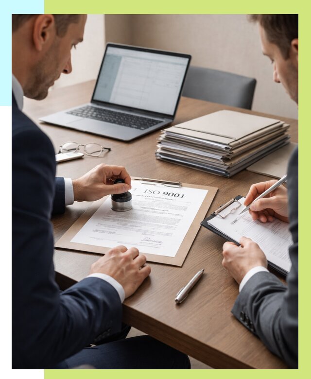 Сертификат ISO 9001 в Кушве купить от 82120 р. | Алешин-Кшв