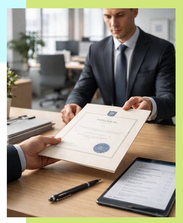 Сертификат ISO 30301 в Кушве от 35928 р. | Алешин-Кшв - под ключ