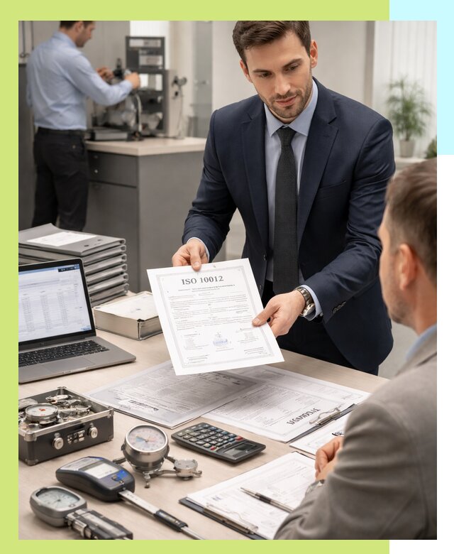 Выдача сертификата ISO 10012 по требованиям метрологии в Кушве