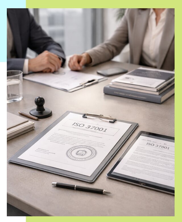 Сертификат ISO 37001 в Кушве оформить от 123180 р. Алешин-Кшв