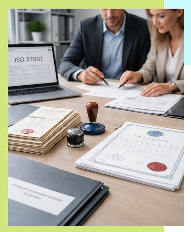 Получение сертификата ISO 37001 по системе борьбы с коррупцией в Кушве